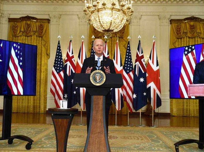 Acordo dos EUA, Reino Unido e Austrália de submarinos nucleares enfurece China