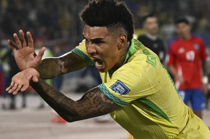 Com gols “do Botafogo”, entre eles do cuiabano Igor Jesus, Brasil vira sobre Chile e respira nas Eliminatórias