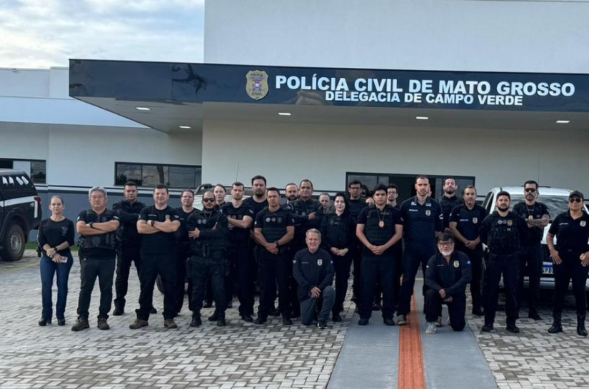 Polícia Civil cumpre 18 mandados em Campo Verde contra grupo especializado em estelionato virtual