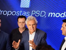 Candidatura de Caiado à presidência ganha força no PSD com desistência de Ratinho Junior