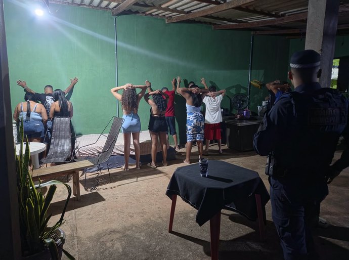 Veja Fotos Guarda Municipal de Várzea Grande aperta o cerco contra o barulho, a desordem e a criminalidade