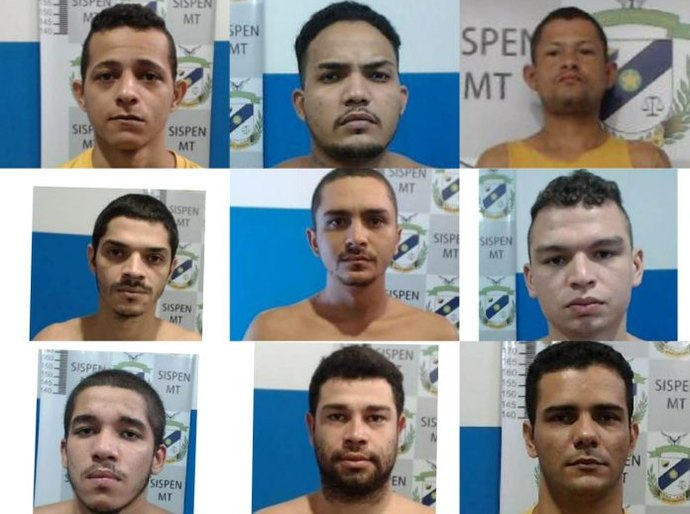 Veja as Fotos: Presos rompem as grades, pulam muro e fogem de cadeia pública no interior de MT, neste domingo, 28