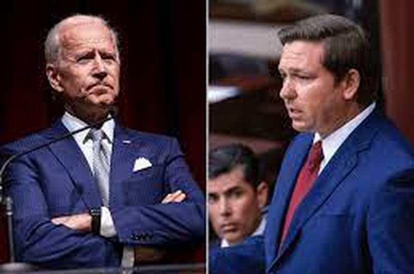 DeSantis reconhece que Biden venceu as eleições de 2020 e emenda o plano a Trump: “Claro que perdeu”