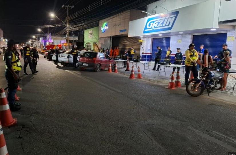 Operação Lei Seca prende nove condutores embriagados e remove 63 veículos