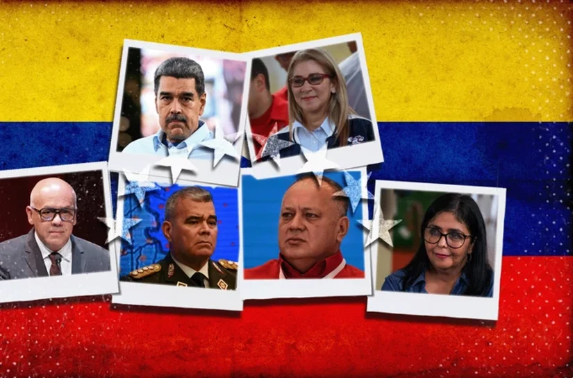 Os aliados de Maduro que integram seu círculo íntimo de poder na Venezuela que estão na mira de Trump