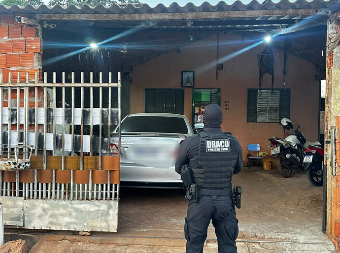 Polícia Civil cumpre prisão e busca contra investigado apontado como braço operacional de líder de facção
