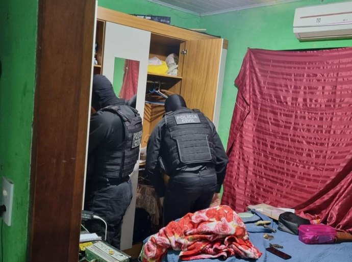 Polícia Civil faz operação e atinge núcleo do Comando Vermelho em Rondonópolis,MT