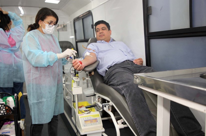 Hospital e Pronto-Socorro de Várzea Grande e Hemocentro se unem para celebrar o Dia Mundial do Doador