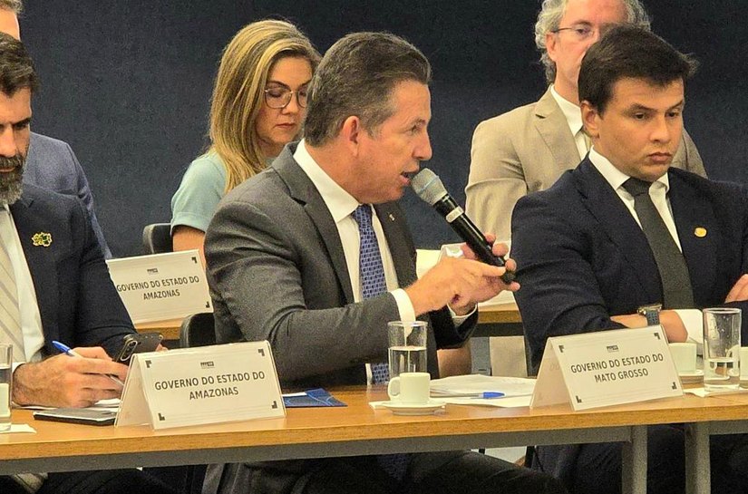 Mauro Mendes pede que STF permita que aviões agrícolas combatam incêndios em MT