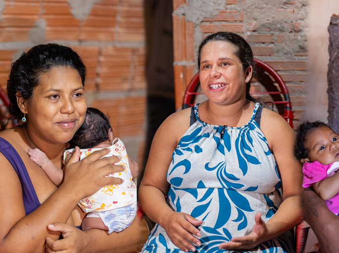 Com cuidado e apoio, mães cuiabanas sonham com futuro melhor para os filhos