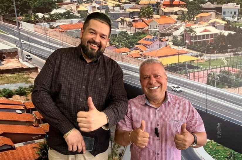 Chico atende presidente da Câmara de Rondonópolis e esclarece dúvidas do Legislativo