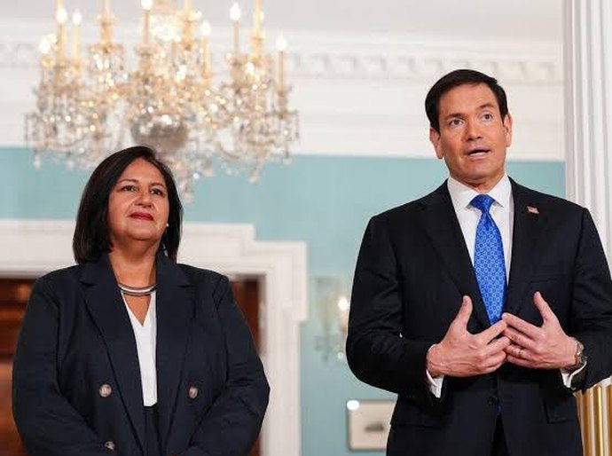 Rubio após seu encontro com Dinorah Figuera: “Queremos que a Venezuela tenha uma democracia que possa governar”