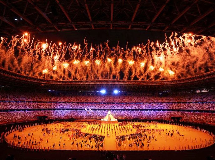 Esportes Japão declara abertos os Jogos Olímpicos de Tóquio