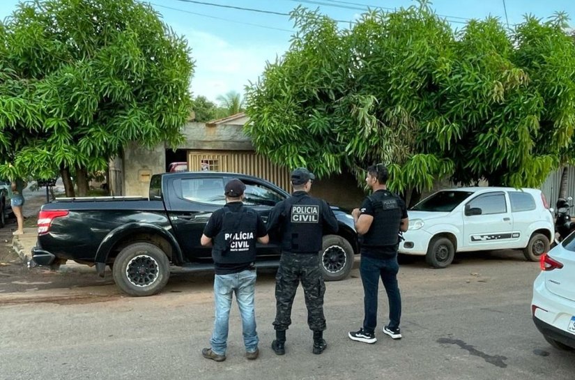 Polícia Civil cumpre mandados contra faccionados envolvidos em tortura, homicídio e ocultação de cadáver em Cocalinho