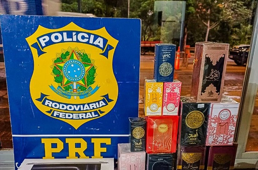 PRF apreende medicamentos de uso controlado e mercadorias irregulares na BR-070 em Cáceres,MT