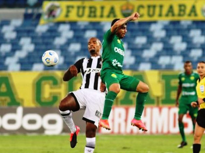 Com um a menos, Cuiabá arranca empate do Ceará no fim pelo Brasileirão