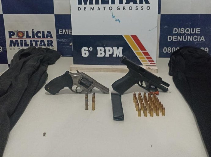 Polícia Militar prende faccionados por execução de rival em Cáceres, MT