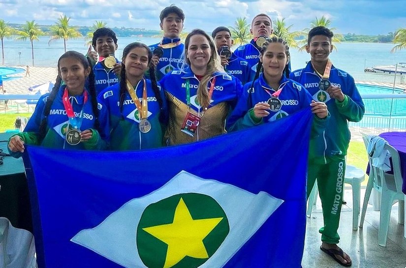 Estudantes de MT conquistam 53 medalhas nos Jogos Escolares Brasileiros