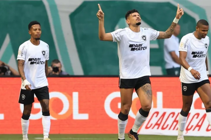 Botafogo derruba o Palmeiras no Allianz e dispara na liderança do Brasileirão