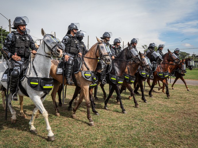 Cavalaria da Polícia Militar lança Operação Centauro em Cuiabá