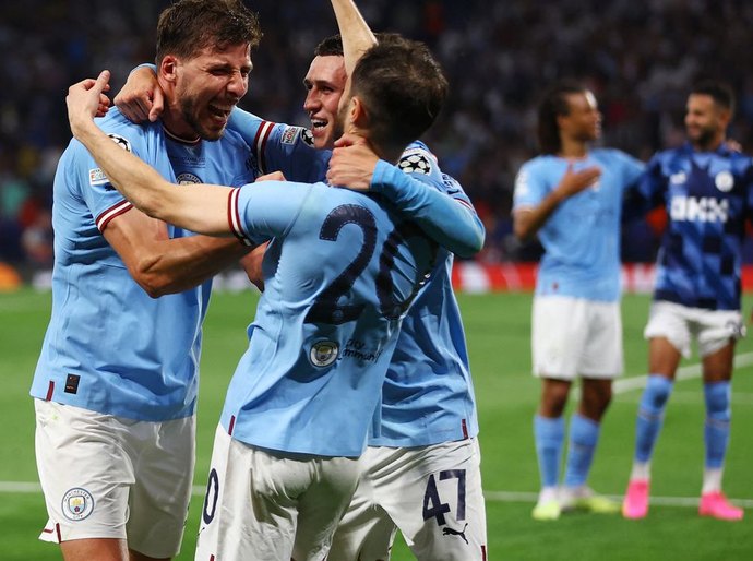 Manchester City bate Inter de Milão e conquista a Liga dos Campeões