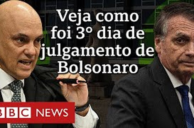 Veja Vídeo: Saiba como foi o 3º dia de julgamento de Bolsonaro pelo plano de golpe