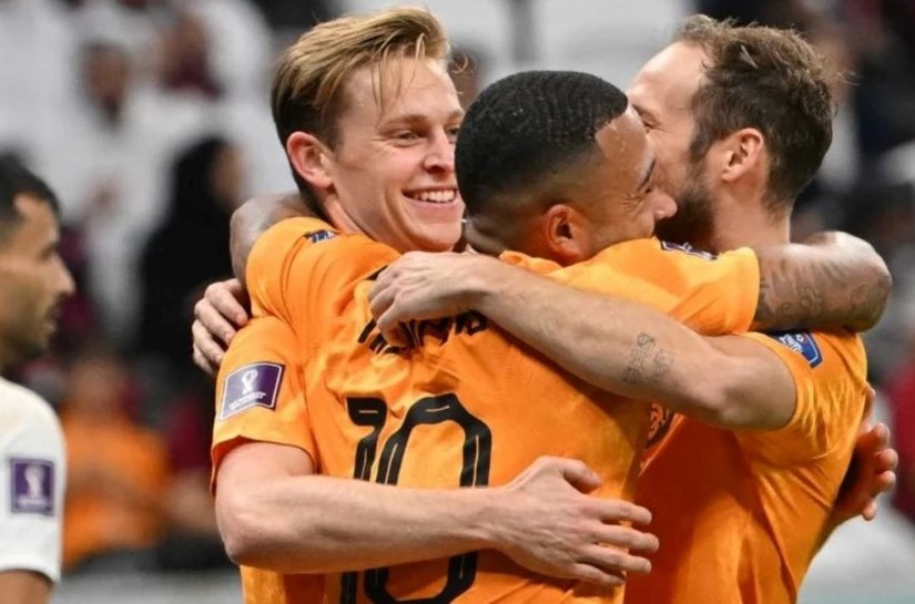 Holanda vence o Qatar com tranquilidade e garante liderança do Grupo A da Copa do Mundo