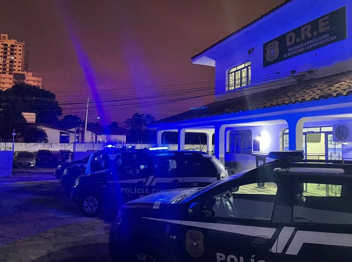 Polícia Civil cumpre mandados contra fornecedores de cocaína para Cuiabá e nordeste do país