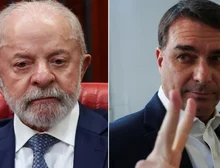Lula aparece 7 pontos à frente de Flávio Bolsonaro em eventual 2º turno, aponta pesquisa AtlasIntel