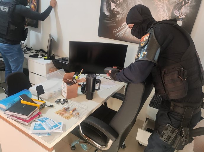 Gaeco desarticula organização criminosa formada por PMs e com atuação em MT e Goiás