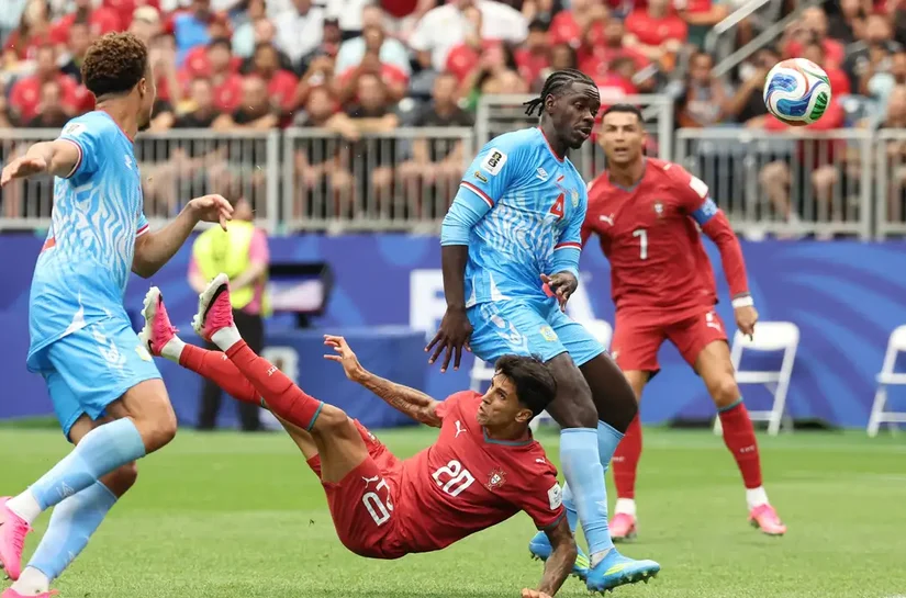 Portugal e RD Congo empatam; congoleses marcam primeiro gol em Copas