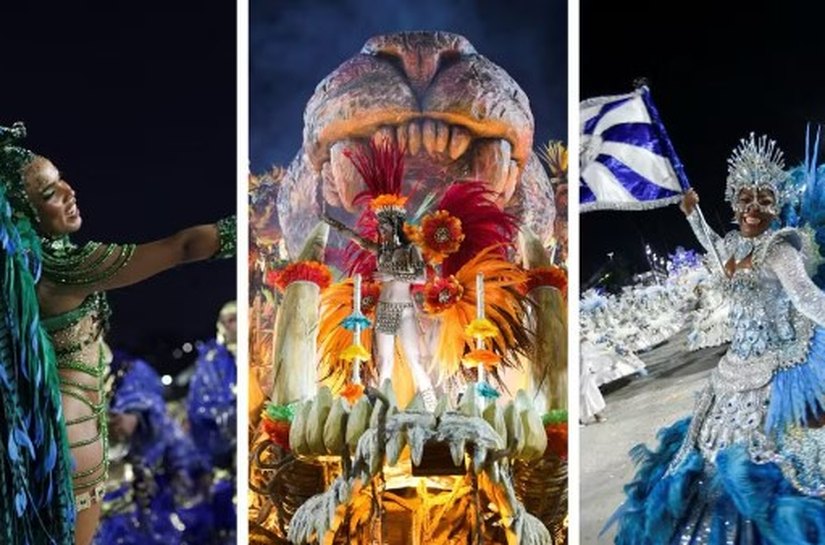 Imperatriz Leopoldinense, Grande Rio e Beija-Flor são destaques no 1º dia do Grupo Especial do carnaval do Rio em 2024