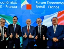 Empresários franceses prometem a Lula investir R$ 100 bi no Brasil