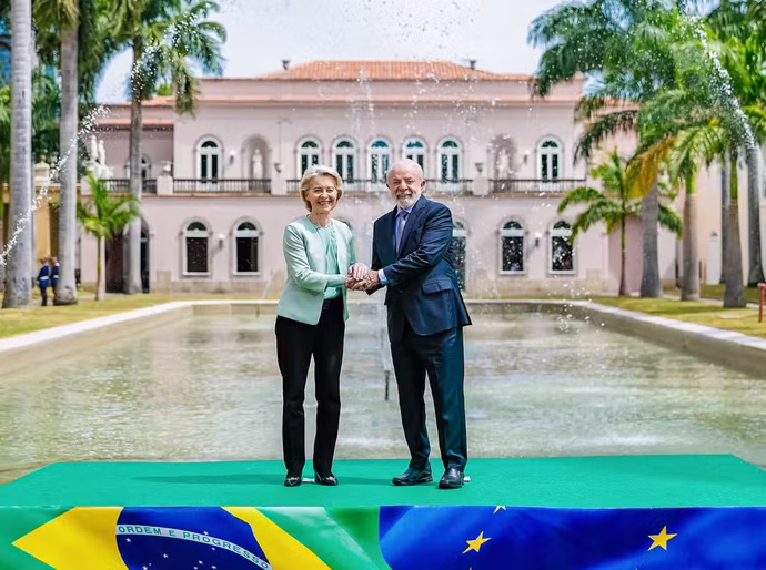 Mercosul-UE: 'Foram 25 anos de sofrimento e tentativa de acordo', diz Lula após encontro com Ursula von der Leyen