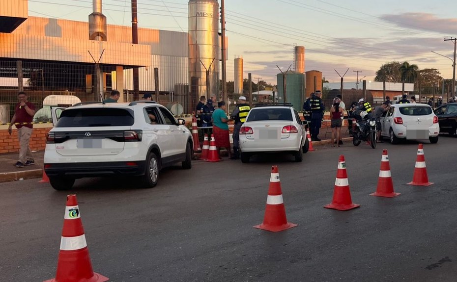 Operação Lei Seca em Várzea Grande termina com seis presos por embriaguez e 46 veículos removidos