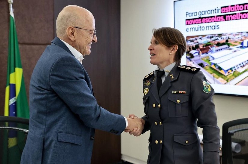 Governador Otaviano Pivetta anuncia coronel da PM Susane Tamanho para comandar Sesp