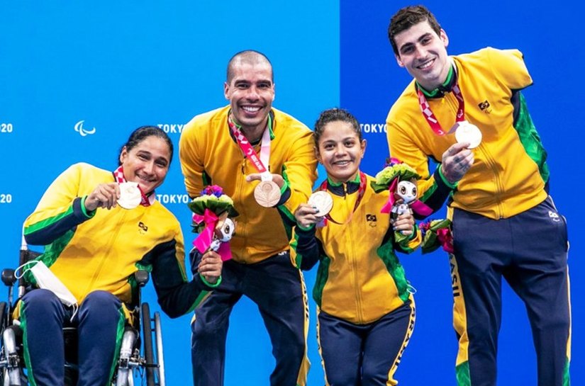 Os medalhistas do Brasil na Paralimpíada de Tóquio