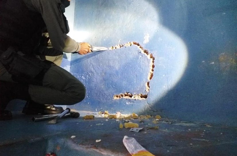 Agentes impedem fuga de 27 homens da Cadeia Pública de Barra do Garças