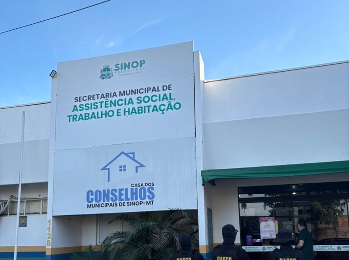 Gaeco investiga servidores de Sinop por ligação com facção