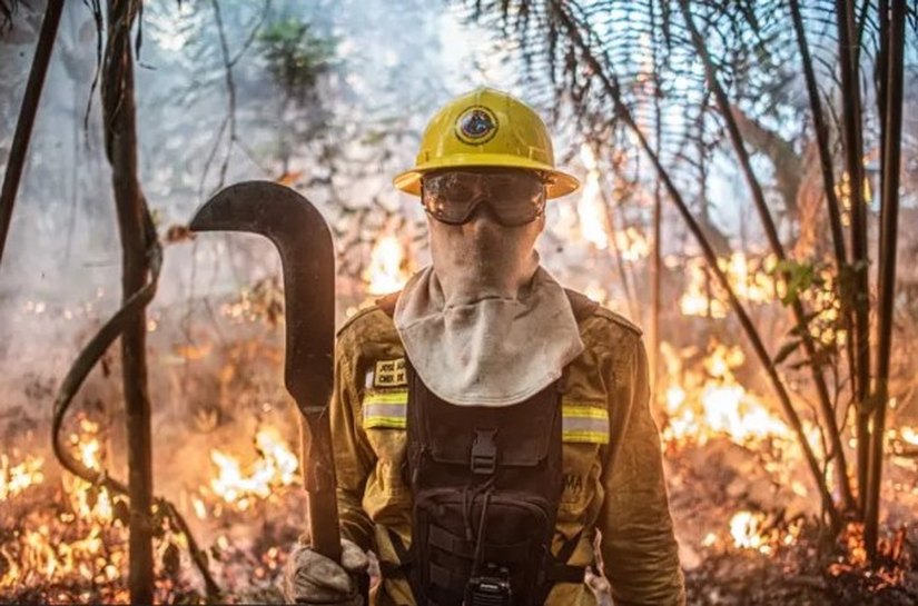 O drama dos brigadistas na maior temporada de fogo em 14 anos: 'Nossa vida não vale nada'