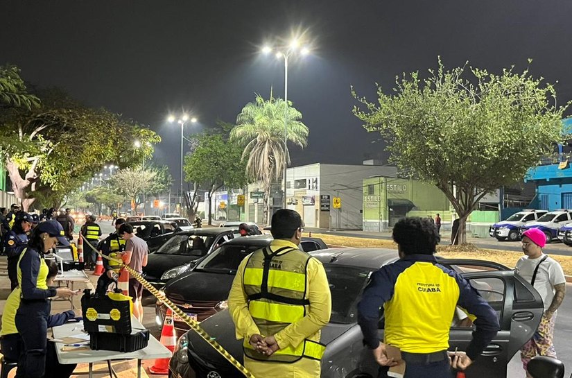 Onze motoristas são presos em operações por embriaguez ao volante em Cuiabá