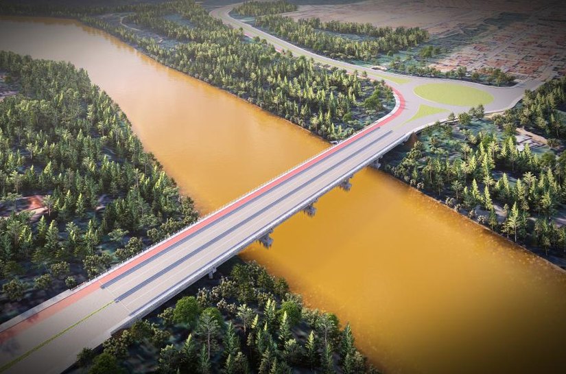 Nova ponte será construída para ligar Cuiabá e Várzea Grande; veja imagens do projeto