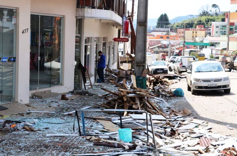 Santa Catarina tem registro de tempestades severas e tornados