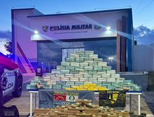 Forças de Segurança apreendem 398 tabletes de drogas em Itaúba