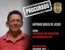 Polícia 'caça' feminicida que matou companheira a golpes de picareta, em Rondonópolis, MT