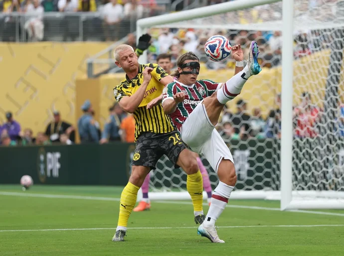 Fluminense domina o Dortmund, mas empata na Copa do Mundo de Clubes