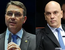 Flávio mira críticas em Moraes e evita generalizar ataques ao STF