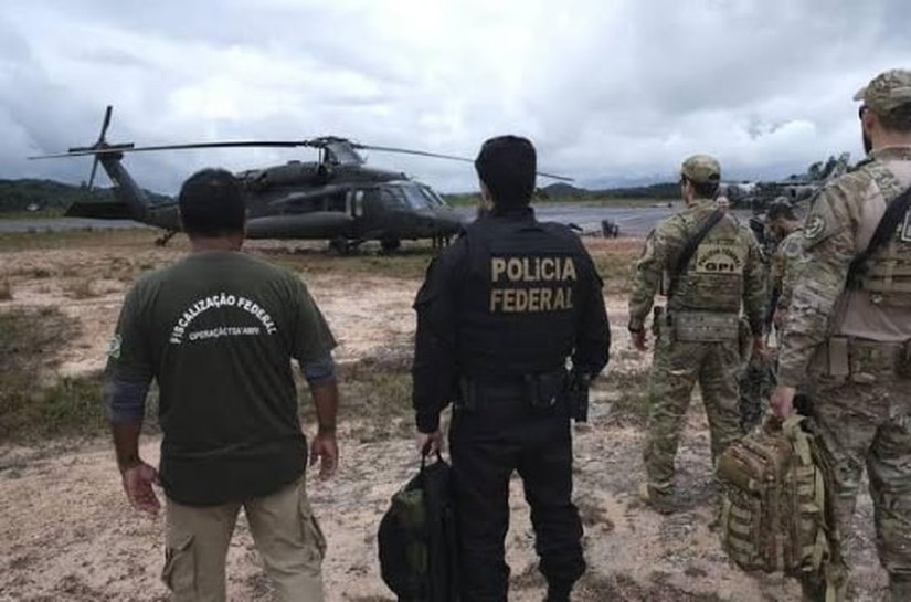 PF mira suspeitos de movimentar quase R$ 6 bilhões em contrabando de ouro e garimpo na Terra Yanomami