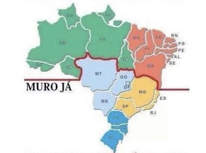 'Muro já': separatistas aplaudem falas de Zema sobre frente Sul-Sudeste