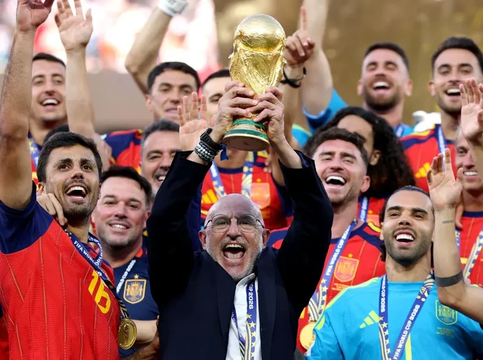 Jogadores da Espanha vão receber valor milionário por título da Copa